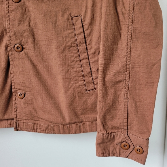 Vuori Ripstop Russell Jacket Small Mens Burnt Orange - Picture 8 of 9